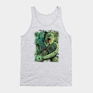 This is a zombie Bear Tank Top